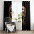Skeleton Santa Claus Window Curtain Scary Skeleton Santa Claus Coming - Wonder Print Shop