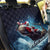 Skeleton Santa Claus Back Car Seat Cover Santa Claus Is Coming To Town - Wonder Print Shop