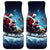 Skeleton Santa Claus Car Mats Santa Claus Is Coming To Town - Wonder Print Shop