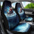 Skeleton Santa Claus Car Seat Cover Santa Claus Is Coming To Town - Wonder Print Shop
