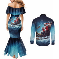 skeleton-santa-claus-couples-matching-mermaid-dress-and-long-sleeve-button-shirt-santa-claus-is-coming-to-town