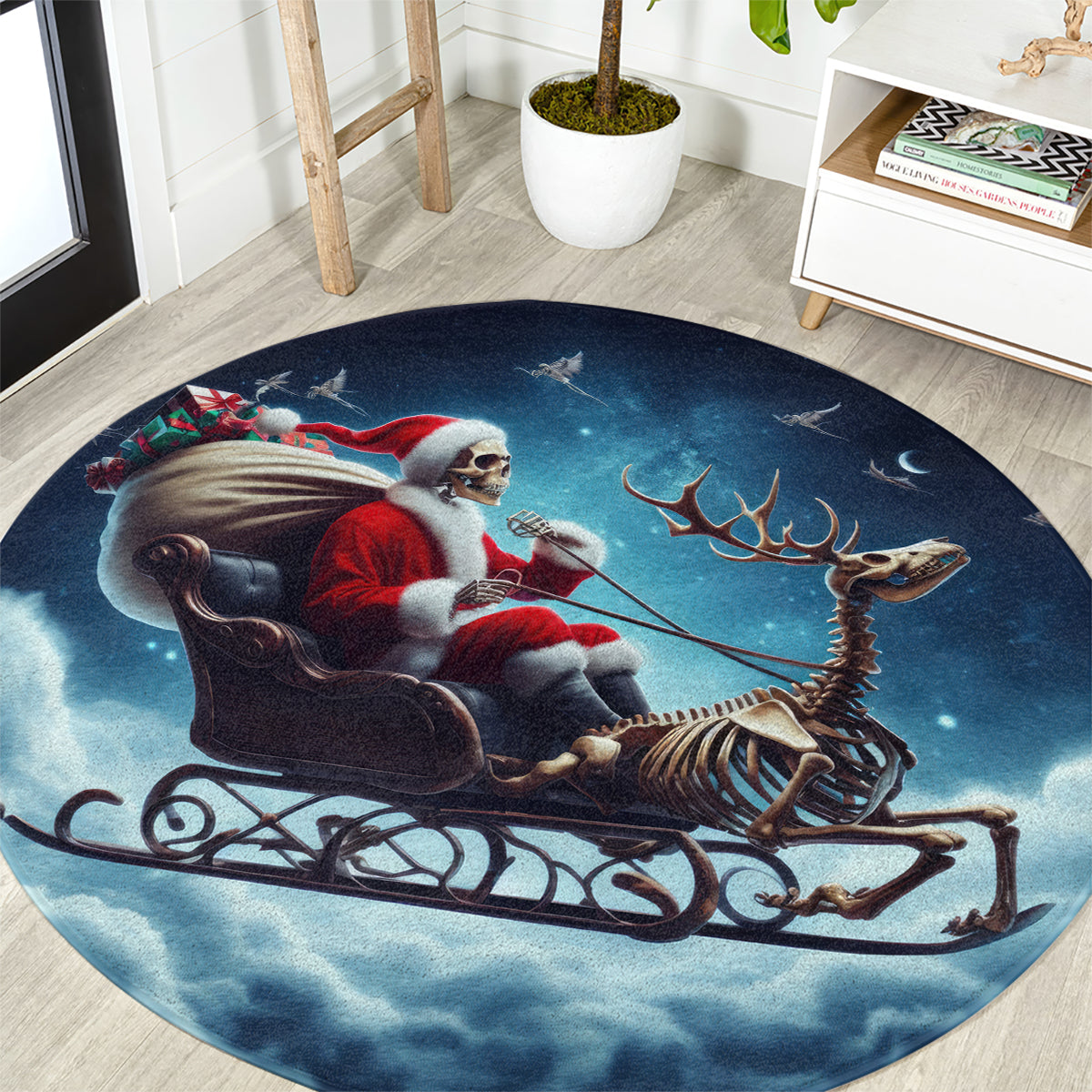 skeleton-santa-claus-round-carpet-santa-claus-is-coming-to-town