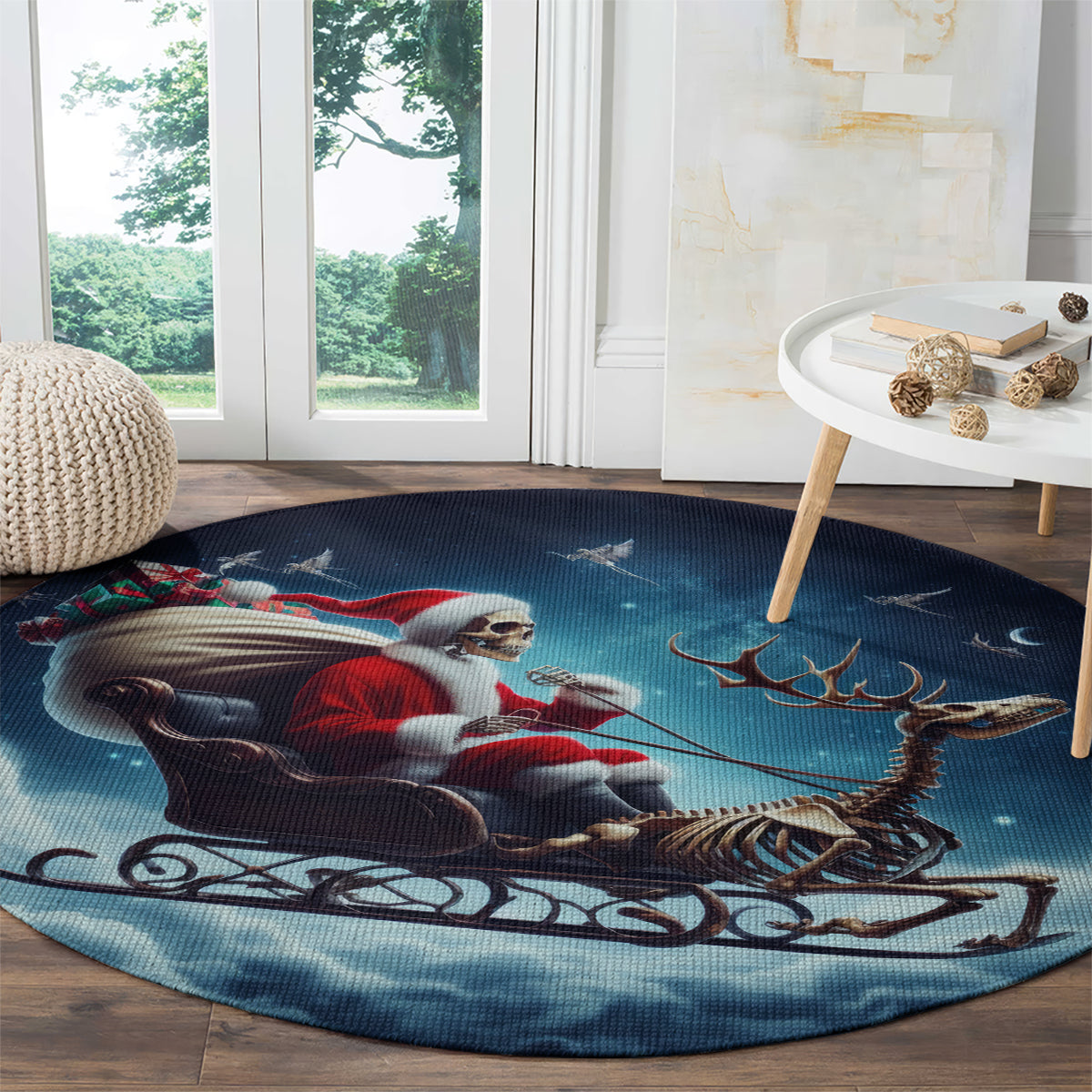 skeleton-santa-claus-round-carpet-santa-claus-is-coming-to-town