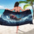 Skeleton Santa Claus Sarong Santa Claus Is Coming To Town - Wonder Print Shop