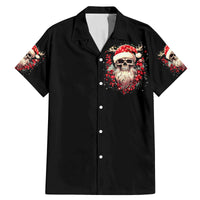 Skull Santa Claus Family Matching Mermaid Dress and Hawaiian Shirt Ho Ho Ho Madafakas - Wonder Print Shop