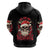 Skull Santa Claus Hoodie Ho Ho Ho Madafakas - Wonder Print Shop