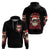 Skull Santa Claus Hoodie Ho Ho Ho Madafakas - Wonder Print Shop
