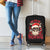 Skull Santa Claus Luggage Cover Ho Ho Ho Madafakas - Wonder Print Shop