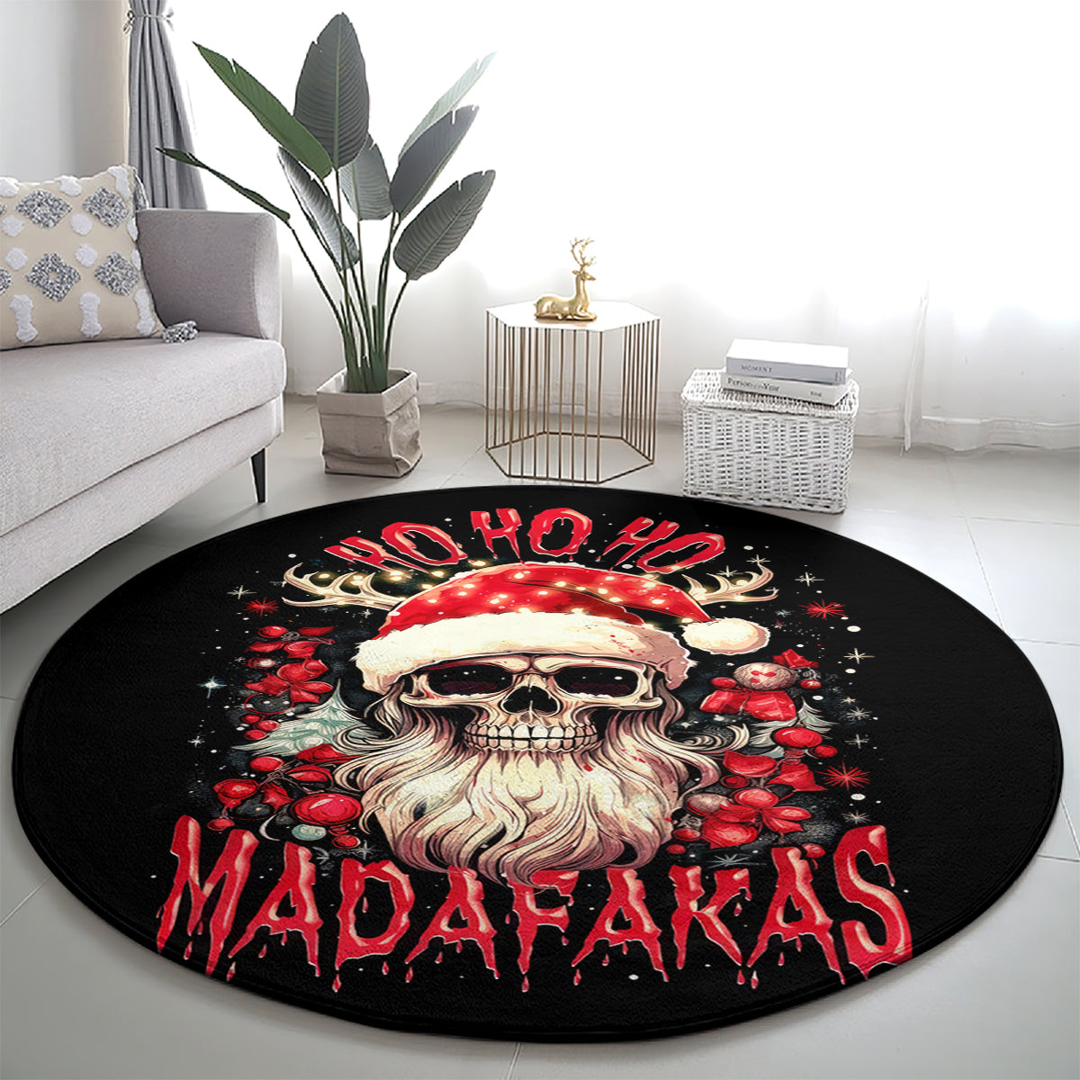 skull-santa-claus-round-carpet-ho-ho-ho-madafakas