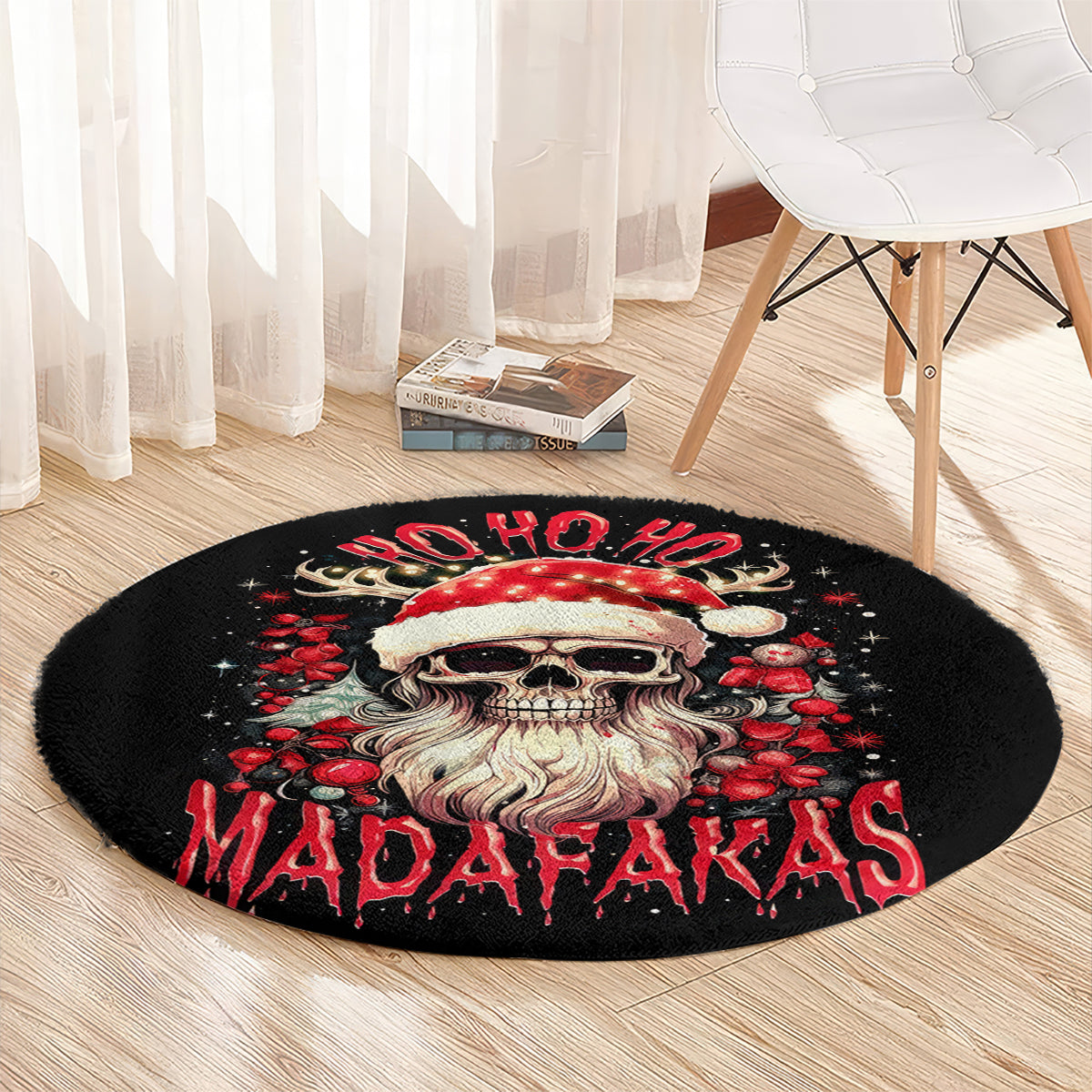 skull-santa-claus-round-carpet-ho-ho-ho-madafakas