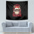 Skull Santa Claus Tapestry Ho Ho Ho Madafakas - Wonder Print Shop