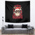 Skull Santa Claus Tapestry Ho Ho Ho Madafakas - Wonder Print Shop
