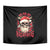 Skull Santa Claus Tapestry Ho Ho Ho Madafakas - Wonder Print Shop