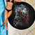 Viking Santa Claus Beach Blanket Vahalla Santa Clau Coming - Wonder Print Shop
