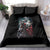 Viking Santa Claus Bedding Set Vahalla Santa Clau Coming - Wonder Print Shop