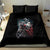 Viking Santa Claus Bedding Set Vahalla Santa Clau Coming - Wonder Print Shop