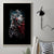Viking Santa Claus Canvas Wall Art Vahalla Santa Clau Coming - Wonder Print Shop