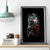 Viking Santa Claus Canvas Wall Art Vahalla Santa Clau Coming - Wonder Print Shop