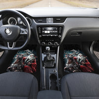 Viking Santa Claus Car Mats Vahalla Santa Clau Coming - Wonder Print Shop