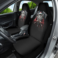 Viking Santa Claus Car Seat Cover Vahalla Santa Clau Coming - Wonder Print Shop