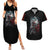 Viking Santa Claus Couples Matching Summer Maxi Dress and Hawaiian Shirt Vahalla Santa Clau Coming - Wonder Print Shop