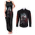 Viking Santa Claus Couples Matching Tank Maxi Dress and Long Sleeve Button Shirt Vahalla Santa Clau Coming - Wonder Print Shop