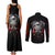 Viking Santa Claus Couples Matching Tank Maxi Dress and Long Sleeve Button Shirt Vahalla Santa Clau Coming - Wonder Print Shop