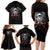 Viking Santa Claus Family Matching Long Sleeve Bodycon Dress and Hawaiian Shirt Vahalla Santa Clau Coming - Wonder Print Shop