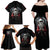 Viking Santa Claus Family Matching Off Shoulder Maxi Dress and Hawaiian Shirt Vahalla Santa Clau Coming - Wonder Print Shop