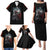 Viking Santa Claus Family Matching Puletasi Dress and Hawaiian Shirt Vahalla Santa Clau Coming - Wonder Print Shop