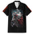 Viking Santa Claus Family Matching Puletasi Dress and Hawaiian Shirt Vahalla Santa Clau Coming - Wonder Print Shop
