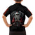 Viking Santa Claus Family Matching Summer Maxi Dress and Hawaiian Shirt Vahalla Santa Clau Coming - Wonder Print Shop