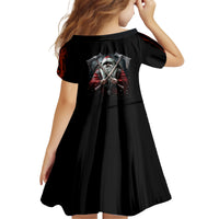 Viking Santa Claus Family Matching Tank Maxi Dress and Hawaiian Shirt Vahalla Santa Clau Coming - Wonder Print Shop