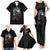 Viking Santa Claus Family Matching Tank Maxi Dress and Hawaiian Shirt Vahalla Santa Clau Coming - Wonder Print Shop