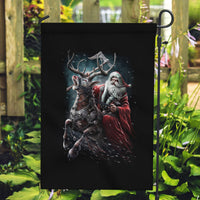 Viking Santa Claus Garden Flag Vahalla Santa Clau Coming - Wonder Print Shop