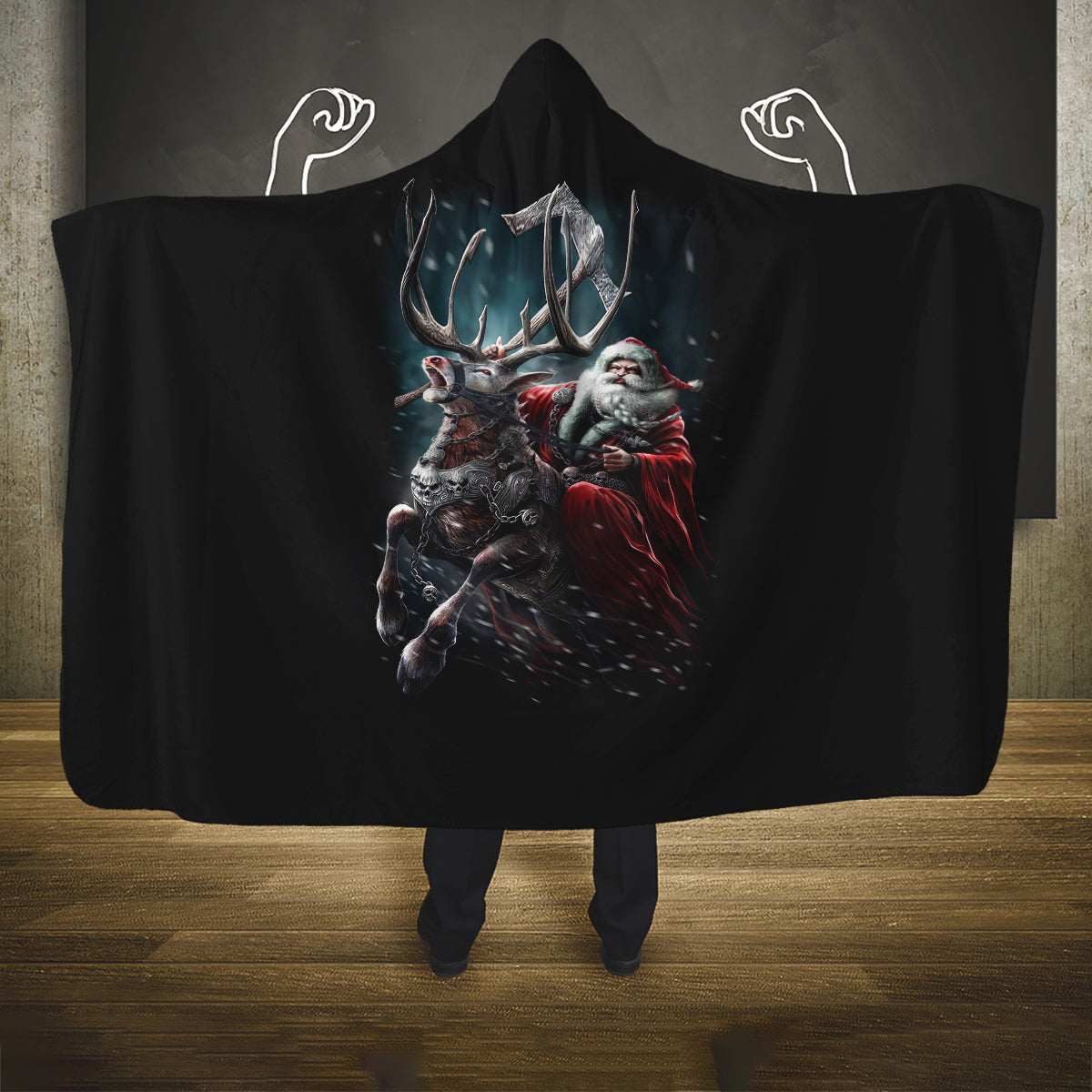viking-santa-claus-hooded-blanket-vahalla-santa-clau-coming
