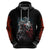 Viking Santa Claus Hoodie Vahalla Santa Clau Coming - Wonder Print Shop
