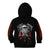 Viking Santa Claus Kid Hoodie Vahalla Santa Clau Coming - Wonder Print Shop
