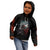 Viking Santa Claus Kid Hoodie Vahalla Santa Clau Coming - Wonder Print Shop