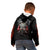 Viking Santa Claus Kid Hoodie Vahalla Santa Clau Coming - Wonder Print Shop