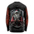 Viking Santa Claus Long Sleeve Shirt Vahalla Santa Clau Coming - Wonder Print Shop