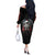 Viking Santa Claus Off The Shoulder Long Sleeve Dress Vahalla Santa Clau Coming - Wonder Print Shop