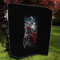 Viking Santa Claus Quilt Vahalla Santa Clau Coming - Wonder Print Shop