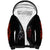 Viking Santa Claus Sherpa Hoodie Vahalla Santa Clau Coming - Wonder Print Shop