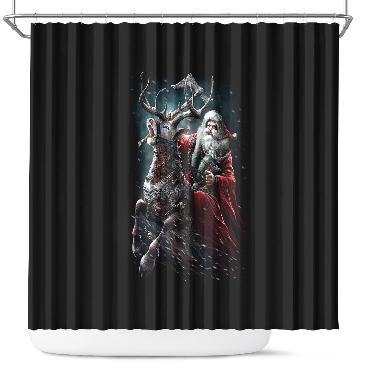 viking-santa-claus-shower-curtain-vahalla-santa-clau-coming