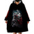 Viking Santa Claus Wearable Blanket Hoodie Vahalla Santa Clau Coming - Wonder Print Shop
