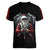 Viking Santa Claus Women V Neck T Shirt Vahalla Santa Clau Coming - Wonder Print Shop