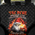 Skeleton Santa Claus Back Car Seat Cover The Devil Whispered To Me I'm Coming For You I Whisper Back Bring Beer - Wonder Print Shop