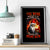 Skeleton Santa Claus Canvas Wall Art The Devil Whispered To Me I'm Coming For You I Whisper Back Bring Beer - Wonder Print Shop
