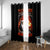 Skeleton Santa Claus Window Curtain The Devil Whispered To Me I'm Coming For You I Whisper Back Bring Beer - Wonder Print Shop